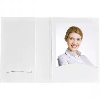 DAIBER 9154G tasche portafoto ritratto con archivio CD, 10x15 cm, bianco, confezione da 100