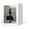 DAIBER passe-partout 13x18 cm bianco/linea grigia, 125 pezzi