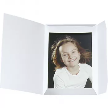 DAIBER Sprint-Line cartella ritratto 20x30 cm bianco (confezione da 25)