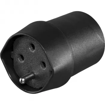 NN Adattatore fisso Svizzera Type 23 nero 163/802 SW