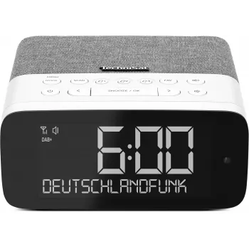 TechniSat DigitRadio 52 ASA Radio DAB+/FM Bluetooth grigio/bianco