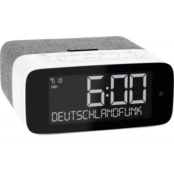 TechniSat DigitRadio 52 ASA Radio DAB+/FM Bluetooth grigio/bianco