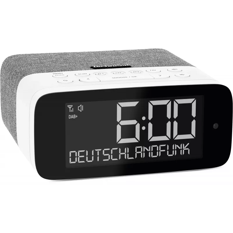 TechniSat DigitRadio 52 ASA Radio DAB+/FM Bluetooth grigio/bianco