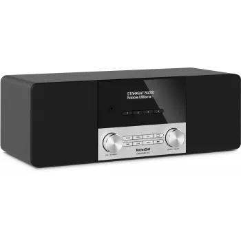 TechniSat CABLESTAR 400 Radio DAB+ con Bluetooth, 2 x 10 W, nero