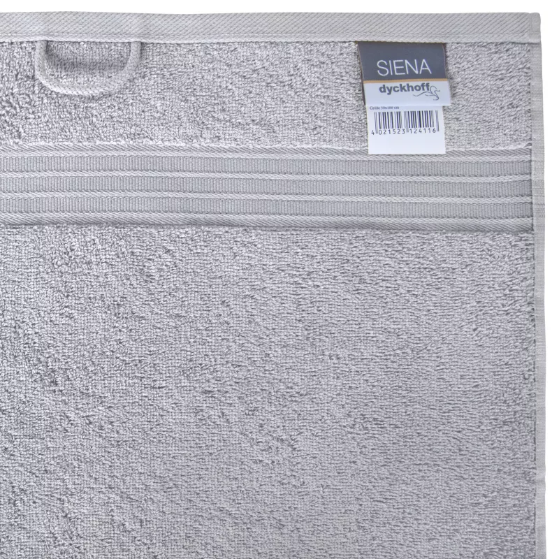 Dyckhoff Siena telo da bagno argento 70 x 140 cm
