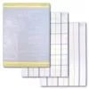 Dyckhoff Mojito Cocktail Checkered set di strofinacci da cucina 3 pezzi 50x70 cm