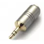 Kindermann connettore audio - jack mini 3,5 mm spina maschio