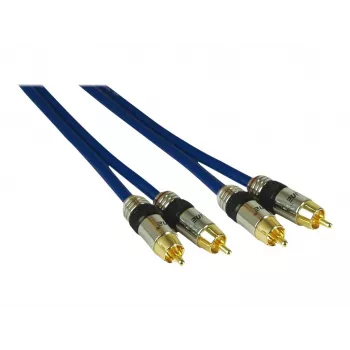 Kindermann cavo audio connettore maschio RCA a connettore maschio RCA