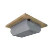 Kindermann coperchio protettivo a filo per CablePort Standard Box - alluminio anodizzato argento