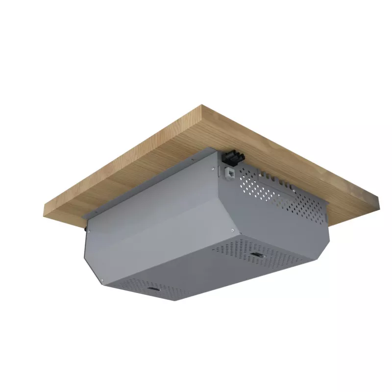 Kindermann coperchio protettivo a filo per CablePort Standard Box - alluminio anodizzato argento