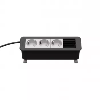 Kindermann CP Office Desk 4-Way 3 x prese di alimentazione (7550000203)