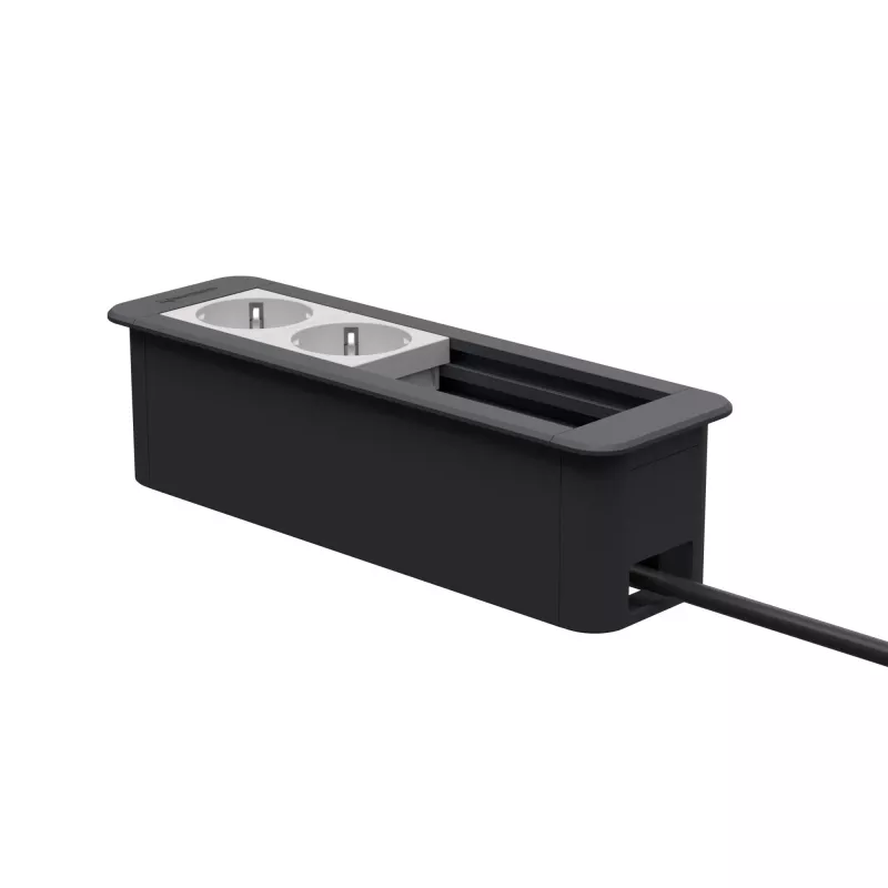 Kindermann CablePort Office Frame a 4 posti 2x presa KIN 7551000202