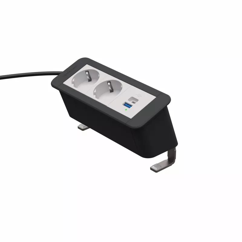 Kindermann CP Office Desk 3 posti 2x presa 1x USB PD (7550000132)