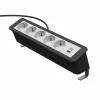 Kindermann CP Office Desk ciabatta 5x Schuko 1x USB-A 3m nero