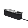 Kindermann CP Office Frame a 4 posti 2x Schuko 1x USB-C PD modulo alimentazione e dati per tavolo