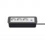 Kindermann CP Office Frame a 4 posti 3x Schuko 1x USB-C PD modulo di connessione per tavolo