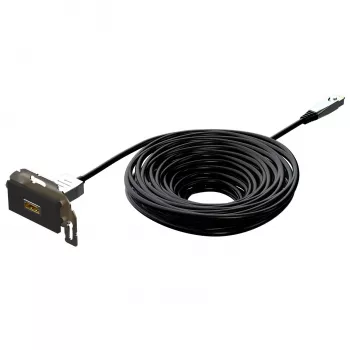 Kindermann Konnect Design HDMI AOC 15 m antracite - cavo - digitale/display/video - fibra ottica
