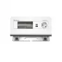 Kindermann CablePort desk a 4 posti 1x presa Schuko 1x ricarica USB-A argento