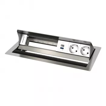 Kindermann CablePort Standard² VA 6 posti 2x presa 1x USB