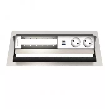 Kindermann CablePort Standard² VA 6 posti 2x presa 1x USB
