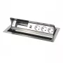 Kindermann CP Standard² VA 6 posti 3x presa, 1x USB pannello di connessione da tavolo