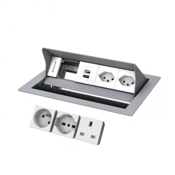 Kindermann CP Standard² 4 posti 2x Schuko/USB INT 7492IN1172