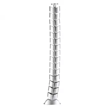Kindermann set canalina portacavi argento 74,5 cm