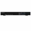 Kindermann KVM Switch 41C - switch KVM digitale 4 porte con DVI-D, USB, audio, emulazione EDID