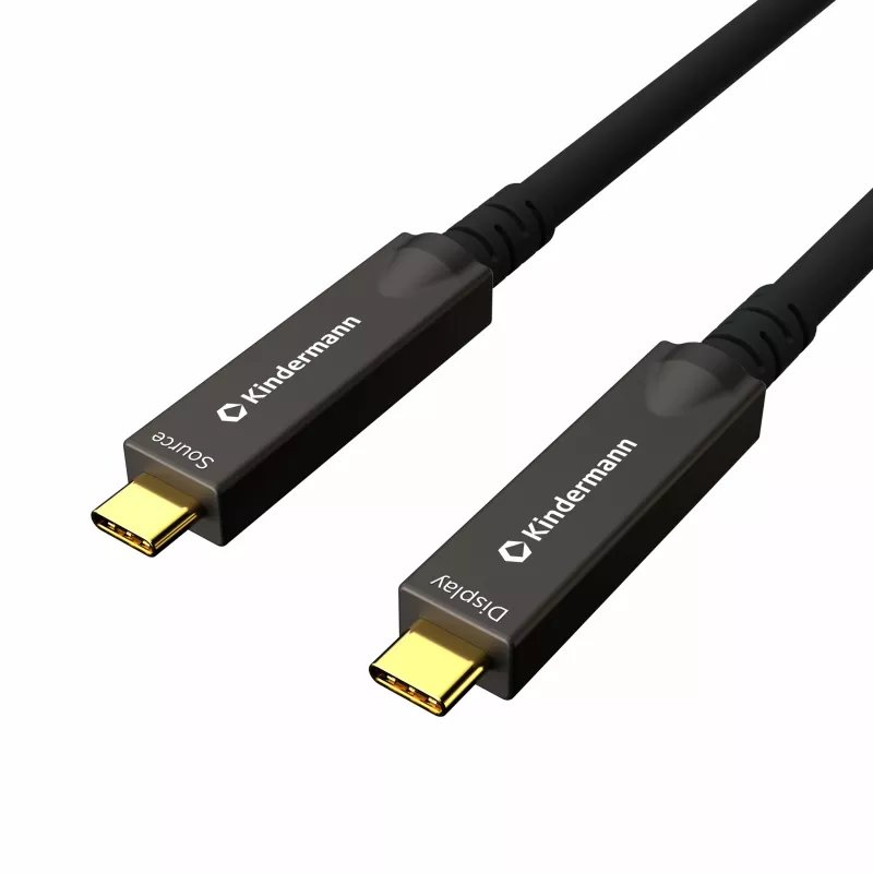 Kindermann cavo AOC USB-C Full Feature 5m maschio-maschio (5773001005)