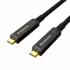 Kindermann cavo AOC USB-C Full Feature 10m maschio/maschio