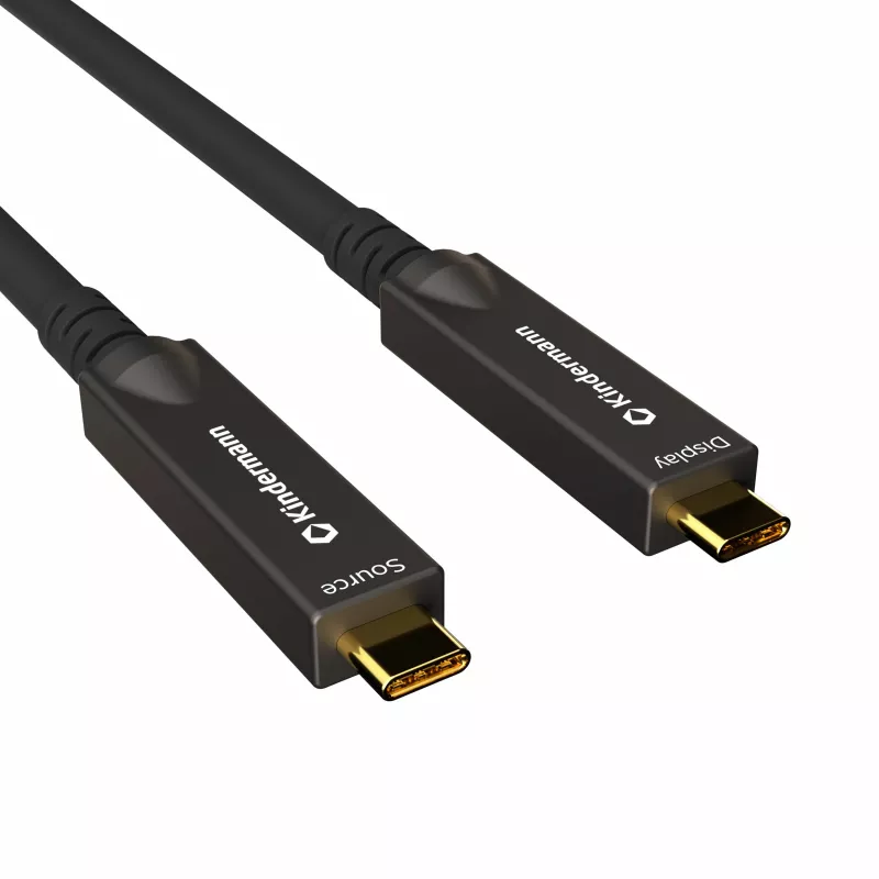 Kindermann cavo AOC USB-C Full Feature 12m maschio/maschio