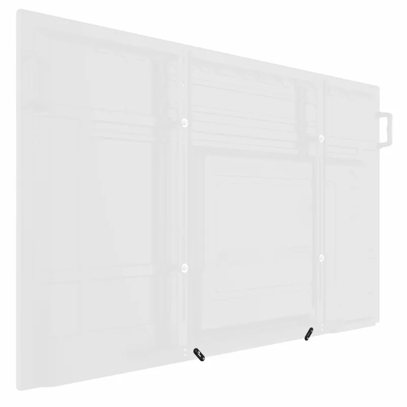 Kindermann adattatore per soundbar (7553000004) - supporto VESA, nero, portata 20 kg