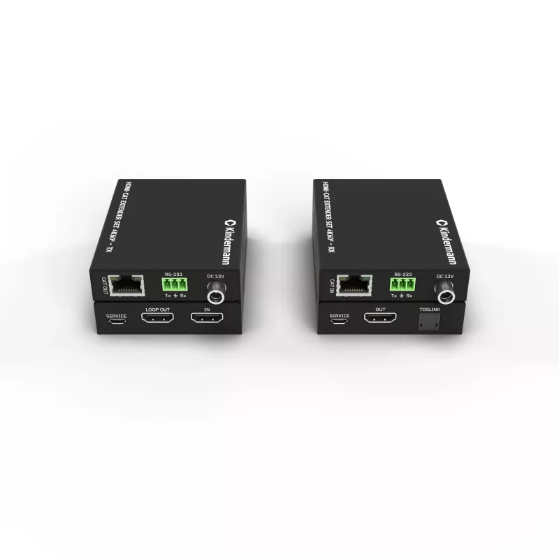 Kindermann set extender HDMI-CAT 4K60²