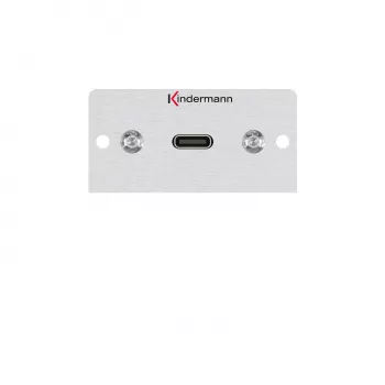 Kindermann Konnect Alu 50 docking station compatibile USB-C USB 4