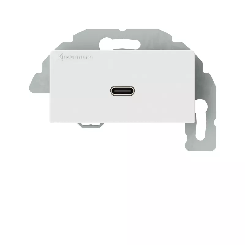 Kindermann Konnect Design Click USB-C 4.0 femmina/maschio