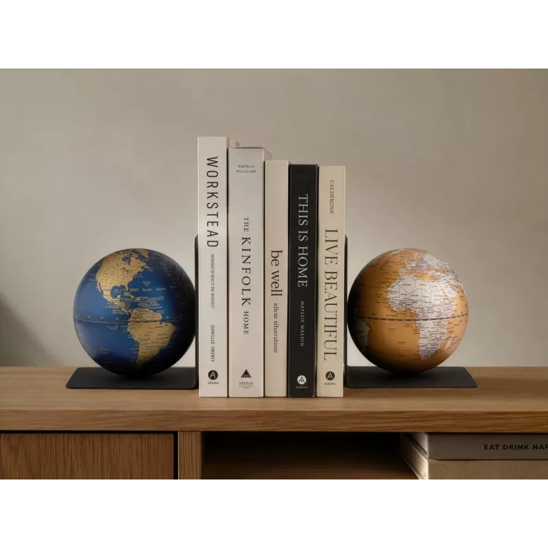 TROIKA Set globo BOOKGLOBE (G1303-DBBR/BK)