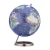 TROIKA Globe 23.5 Degrees (G2507-P2P2/CB) - Globo da scrivania fermacarte, base cromata, 60mm