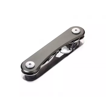 Troika CLEVER KEY Portachiavi Organizer Titanium