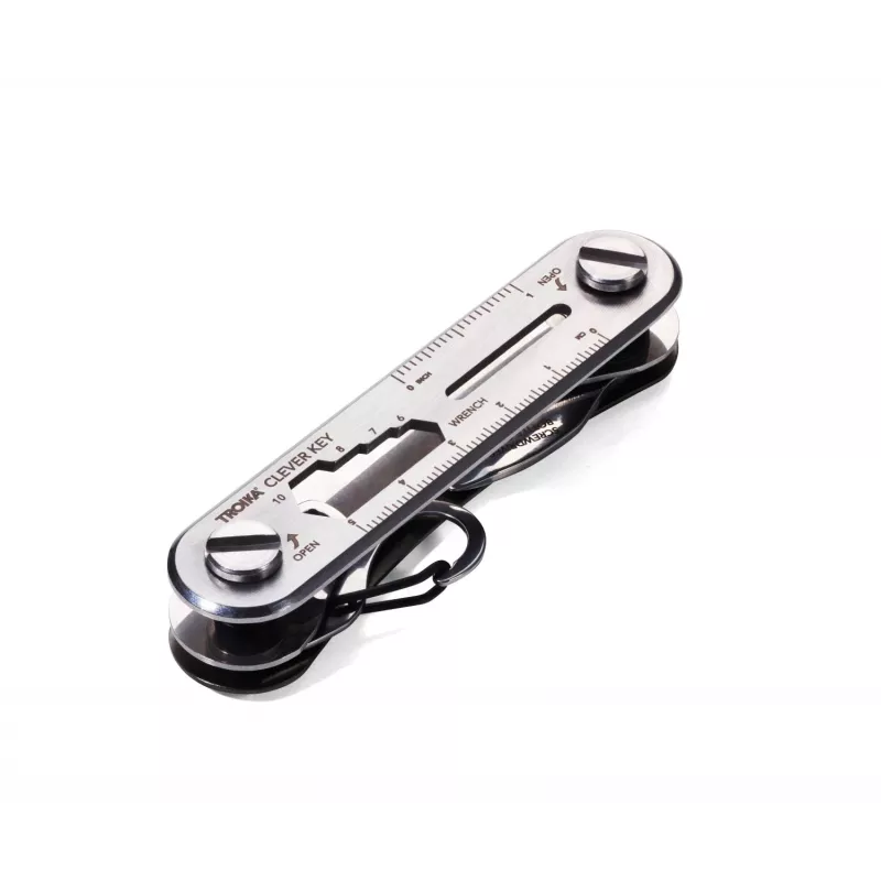 Troika CLEVER KEY Portachiavi Organizer Titanium