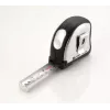 TROIKA ACCURATE Mini metro a nastro avvolgibile 2m/6ft portachiavi cromato