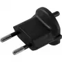 NN Adattatore Fisso Svizzera Tipo 11 a Spina Euro (CEE 7/17) Nero