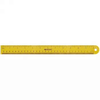 Westcott righello 30 cm giallo