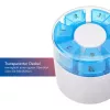First Aid Only portapillole con divisore per compresse blu bianco