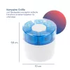 First Aid Only portapillole con divisore per compresse blu bianco
