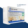 First Aid Only Supporto a parete per cassetta di pronto soccorso C, fori preforati, bianco/grigio