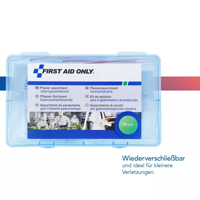First Aid Only Cerotti rilevabili P-10026 gastronomia 100 pezzi