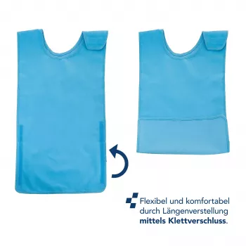 First Aid Only Bavaglino per pazienti blu regolabile 1 pezzo