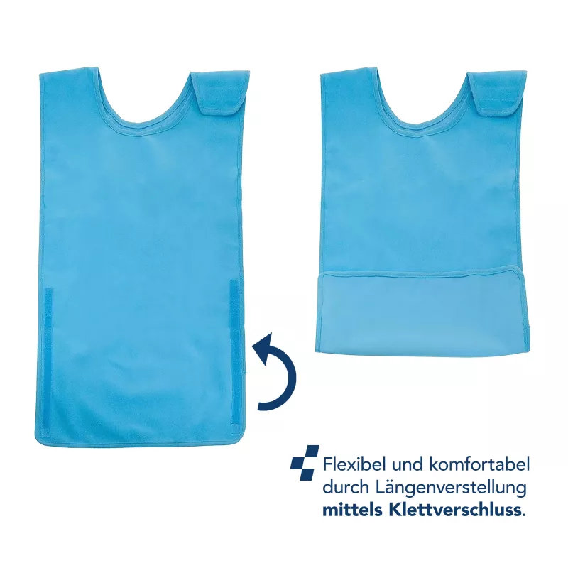 First Aid Only bavaglino per pazienti blu regolabile individualmente 1 pz.