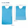 First Aid Only bavaglino per pazienti blu regolabile individualmente 1 pz.
