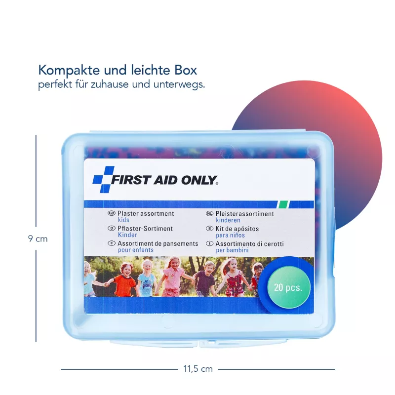 First Aid Only 20 cerotti per bambini P-10032 assortiti